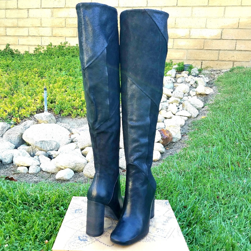 Sexy & Chic Free People OTK Boots - Picture 4 of 8